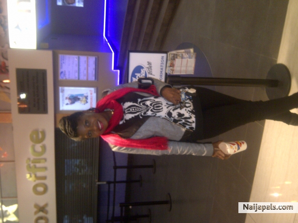 Leavn th cinema on my birthday - click for next photo